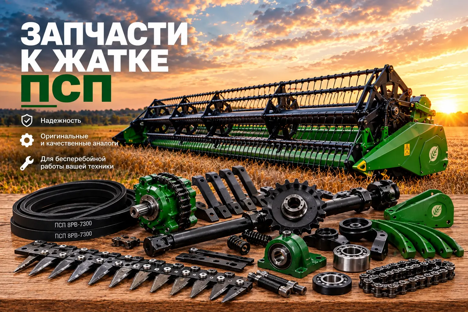 Запчасти ПСП