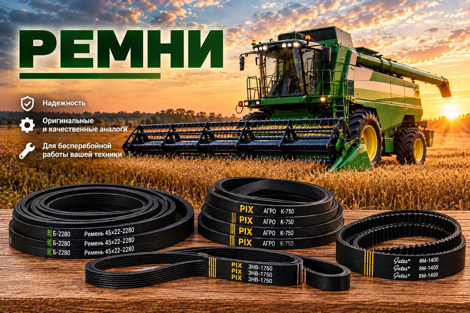 Запчасти Ремни