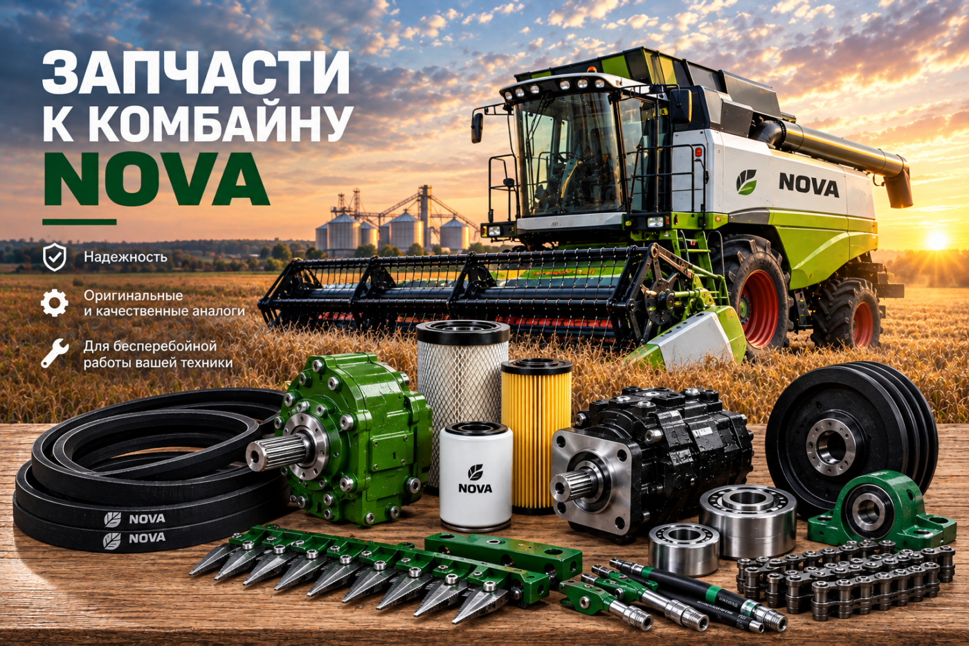 Запчасти NOVA