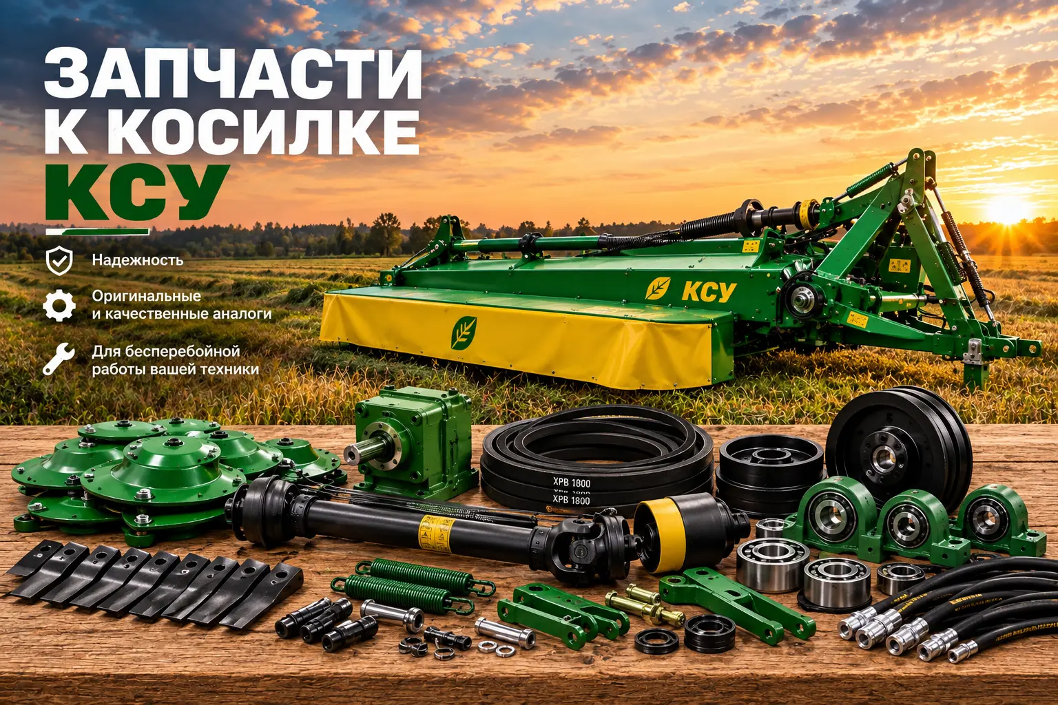 Запчасти КСУ